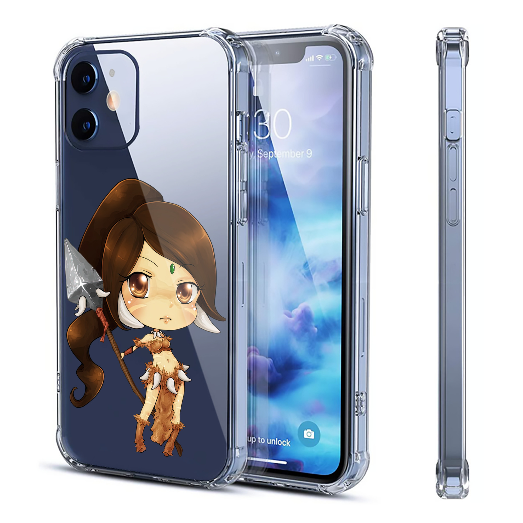 （画像用） リーグ・オブ・レジェンド League of Legends LOL 【iPhone 12シリーズ対応】透明スマホケース（クリアソフトケース）